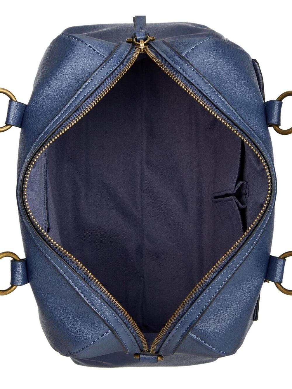 70$ Style & Co Hudsonn Satchel Bags Women's Size One Navy Blue - Picture 2 of 2